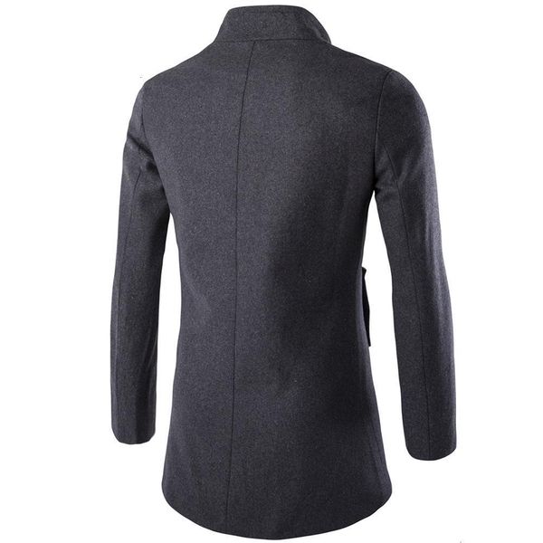 new 2021 winter trench fashion long overcoat men woollen coat thick men's clothing iwm4, Black
new 2021 winter trench fashion long overcoat men woollen coat thick men's clothing iwm4, Black