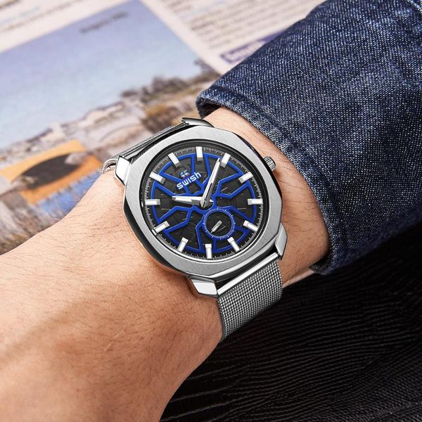 wristwatches relogio masculino fashion steel quartz watches men 2021 design dress clock man waterproof sports wristwatch, Slivery;brown
wristwatches relogio masculino fashion steel quartz watches men 2021 design dress clock man waterproof sports wristwatch, Slivery;brown