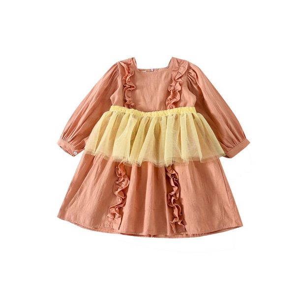yourseason baby girl sweet princess dresses 2021 fashionable ruffled clothing fashion dress korean style girl's, Red;yellow
yourseason baby girl sweet princess dresses 2021 fashionable ruffled clothing fashion dress korean style girl's, Red;yellow