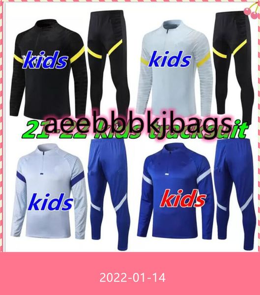 2021 2022 kids tracksuit kits soccer 21 22 fabregas willian kante child football wear training suit set, Black
2021 2022 kids tracksuit kits soccer 21 22 fabregas willian kante child football wear training suit set, Black