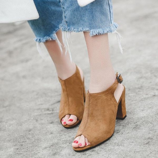dress shoes spring/autumn women pumps flock nubuck buckle strap peep toe gladiator casual fashion thin high heels solid plus size, Black
dress shoes spring/autumn women pumps flock nubuck buckle strap peep toe gladiator casual fashion thin high heels solid plus size, Black