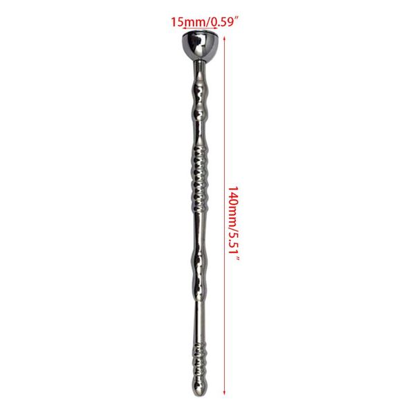 140mm length man stainless steel water flowing metal pni plug stick catheter urethral sound dilators toy for male
140mm length man stainless steel water flowing metal pni plug stick catheter urethral sound dilators toy for male