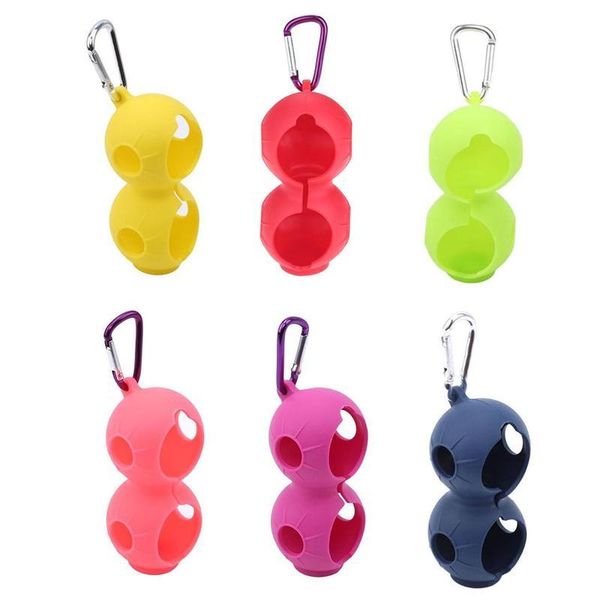 gohantee 1pc golf ball protective cover soft silicone waist holder sleeve storage bag keyring golfing accessories for 2 balls
gohantee 1pc golf ball protective cover soft silicone waist holder sleeve storage bag keyring golfing accessories for 2 balls