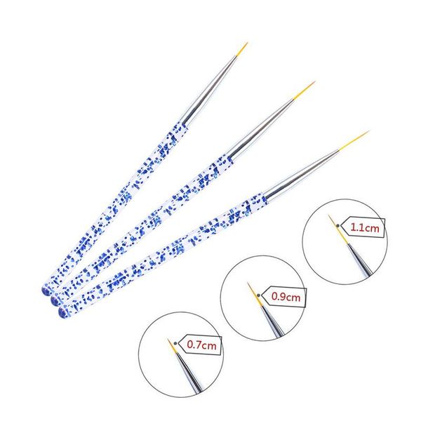 nail brushes 3pcs art pen dotting painting drawing uv gel liner polish brush tool set salon supplies and tools, Yellow
nail brushes 3pcs art pen dotting painting drawing uv gel liner polish brush tool set salon supplies and tools, Yellow