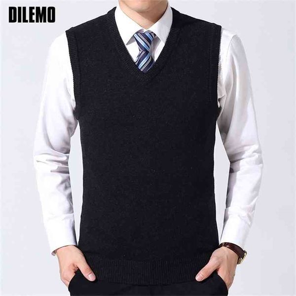 fashion brand sweater man pullovers vest slim fit jumpers knitwear sleeveless winter korean style casual clothing men 210918, Black;white
fashion brand sweater man pullovers vest slim fit jumpers knitwear sleeveless winter korean style casual clothing men 210918, Black;white