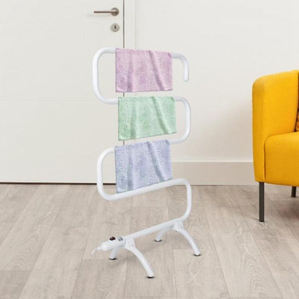 floor stand s shape drying towel rack constant temperature electric heating towel holder hanger household shelf dryer 220v
floor stand s shape drying towel rack constant temperature electric heating towel holder hanger household shelf dryer 220v