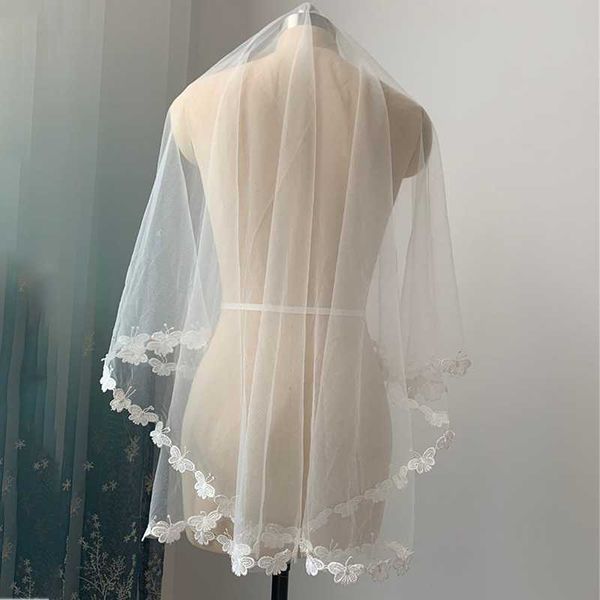 bridal veils 2021 latest design short wedding lace edge blusher butterfly custom made 150cm veil elbow length, Black
bridal veils 2021 latest design short wedding lace edge blusher butterfly custom made 150cm veil elbow length, Black