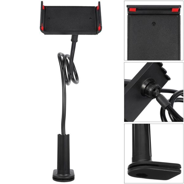 cell phone mounts & holders clip-on tablet holder for home office gooseneck holding accessory
cell phone mounts & holders clip-on tablet holder for home office gooseneck holding accessory