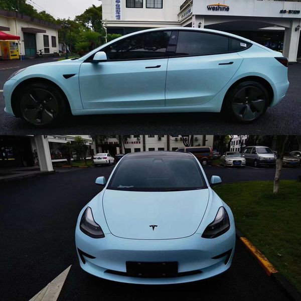 premium ultra matte glacier blue vinyl film diy sticker matt car wrap foil with air-release self adhesive wrapping roll
premium ultra matte glacier blue vinyl film diy sticker matt car wrap foil with air-release self adhesive wrapping roll