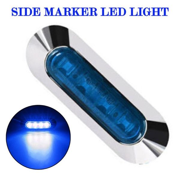 emergency lights blue 4 led auto clearance side marker truck trailer van 12-24v waterproof lamp car accessories
emergency lights blue 4 led auto clearance side marker truck trailer van 12-24v waterproof lamp car accessories