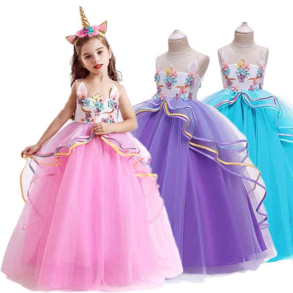 classic unicorn dress girls clothing 5-14 years flower girl wedding evening teenager girls clothes kids birthday party princess costume, Red;yellow
classic unicorn dress girls clothing 5-14 years flower girl wedding evening teenager girls clothes kids birthday party princess costume, Red;yellow