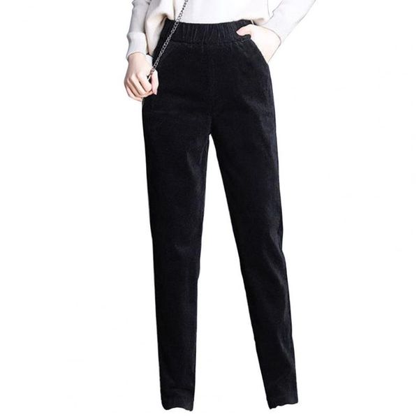 women's jeans thick casual pants solid color high waist women plush lining pockets elastic warm harem streetwear, Blue
women's jeans thick casual pants solid color high waist women plush lining pockets elastic warm harem streetwear, Blue