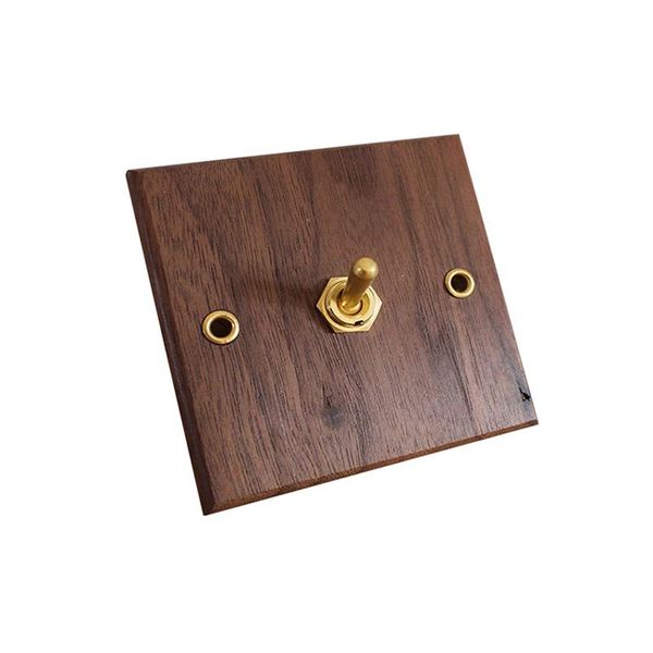 smart home control type 86 toggle switch black walnut wood brass lever 1-4 gang 2 way retro panel for el homestay
smart home control type 86 toggle switch black walnut wood brass lever 1-4 gang 2 way retro panel for el homestay