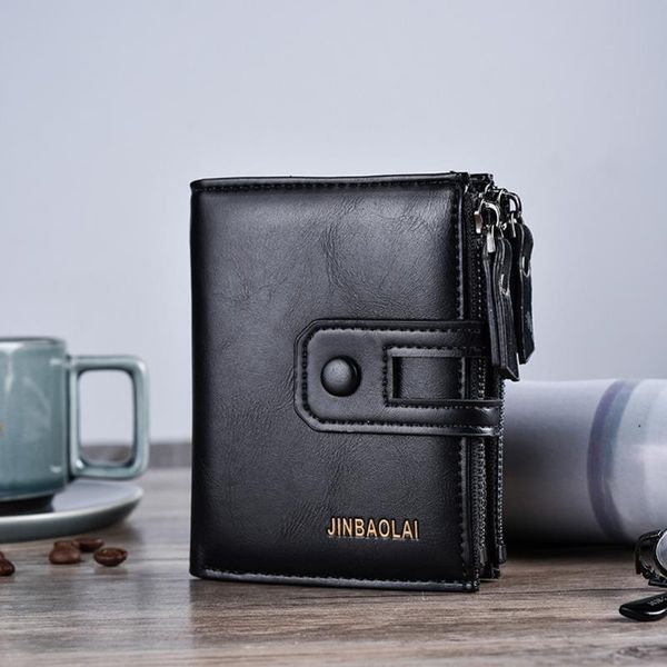 wallets men business leather vintage coin pocket hasp small wallet purse card holder male clutch money bag carteira, Red;black
wallets men business leather vintage coin pocket hasp small wallet purse card holder male clutch money bag carteira, Red;black