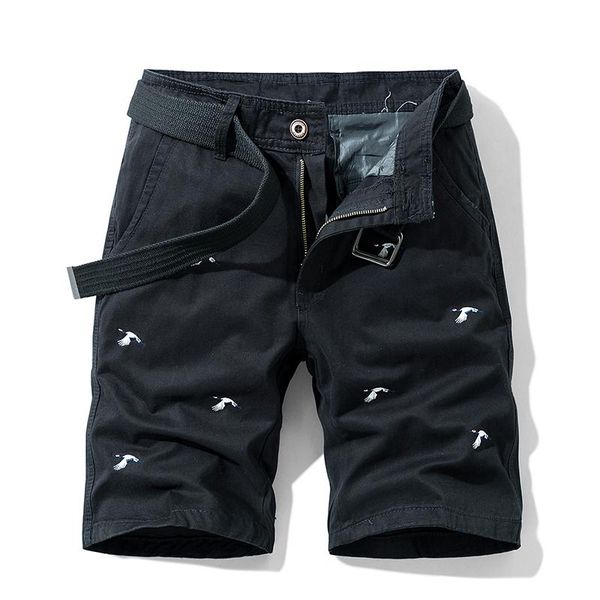 men's shorts men summer casual pants man straight fit beach cotton solid knee length no belts, White;black
men's shorts men summer casual pants man straight fit beach cotton solid knee length no belts, White;black