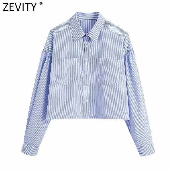 zevity women simply solid color double pockets patch short shirts office lady long sleeve blouse roupas chic chemise ls9241 210603, White
zevity women simply solid color double pockets patch short shirts office lady long sleeve blouse roupas chic chemise ls9241 210603, White