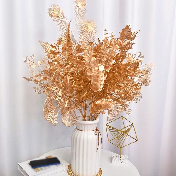 decorative flowers & wreaths artificial plants leaf christmas decoration golden leaves flower home wedding party wall arrangement material
decorative flowers & wreaths artificial plants leaf christmas decoration golden leaves flower home wedding party wall arrangement material