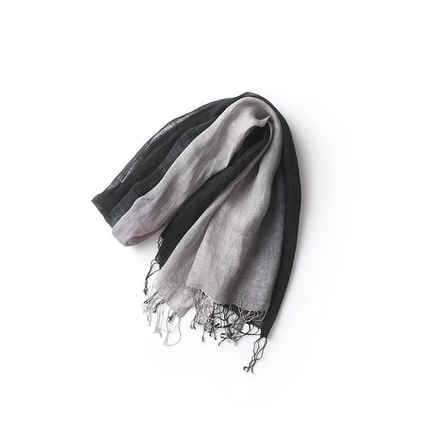 scarves gradient color 100% linen with tassel women men fashion thin light minimalist cotton scarf shawl wraps bufanda, Blue;gray
scarves gradient color 100% linen with tassel women men fashion thin light minimalist cotton scarf shawl wraps bufanda, Blue;gray