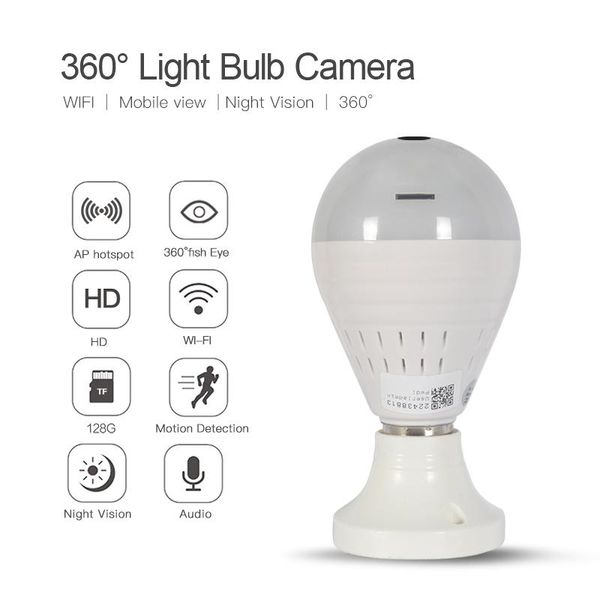 cameras ip camera 360 degrees home security burglar fisheye bulb lamp hd 960p wireless panoramic indoor sd memory card
cameras ip camera 360 degrees home security burglar fisheye bulb lamp hd 960p wireless panoramic indoor sd memory card