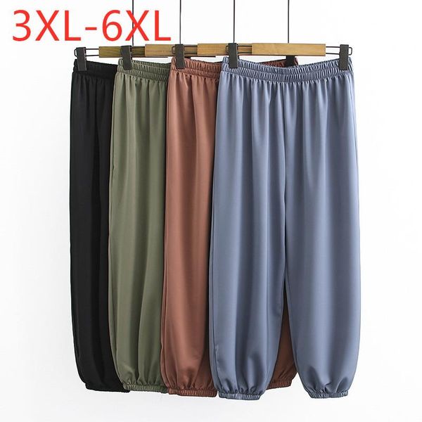 women's pants & capris 2021 summer korea plus size long shake for women large loose casual pencil trousers blue green black 3xl 4xl 5xl, Black;white
women's pants & capris 2021 summer korea plus size long shake for women large loose casual pencil trousers blue green black 3xl 4xl 5xl, Black;white