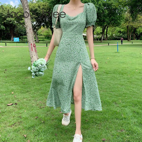 jocoo jolee women printing square collar split puff sleeve elegant high waist summer short sleeve long dress party club 210619, Black;gray
jocoo jolee women printing square collar split puff sleeve elegant high waist summer short sleeve long dress party club 210619, Black;gray