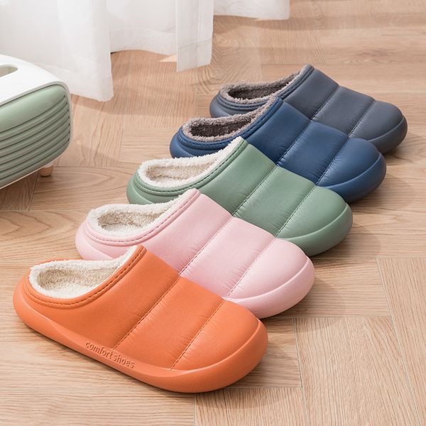 2021 cotton slippers women's waterproof autumn and winter thick bottom household anti-skid eva warm plush for lovers, Black
2021 cotton slippers women's waterproof autumn and winter thick bottom household anti-skid eva warm plush for lovers, Black