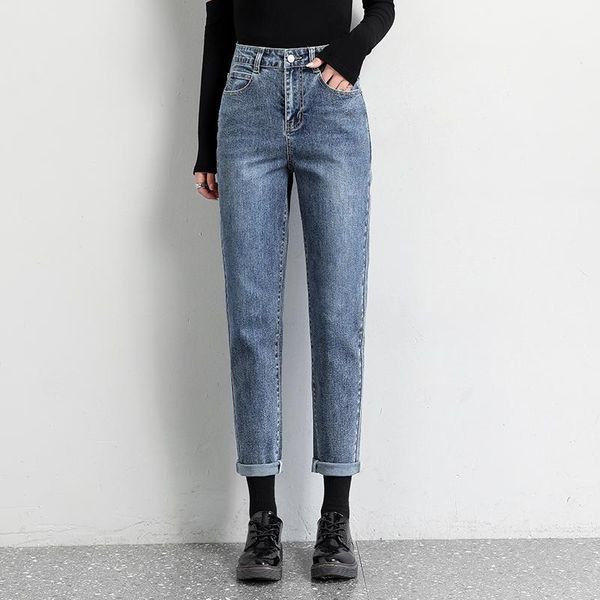 women's jeans high waist women clothes casual elastic vintage straight denim pants loose streetwear mom pantalon femme q3594, Blue
women's jeans high waist women clothes casual elastic vintage straight denim pants loose streetwear mom pantalon femme q3594, Blue