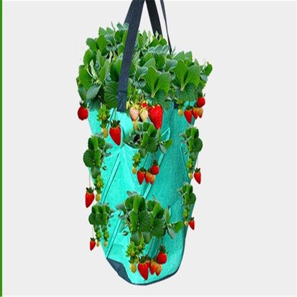planters & pots garden 10pockets planting grow bag strawberry vertical flower pouch root breathable vegetable round reusable pot plante
planters & pots garden 10pockets planting grow bag strawberry vertical flower pouch root breathable vegetable round reusable pot plante