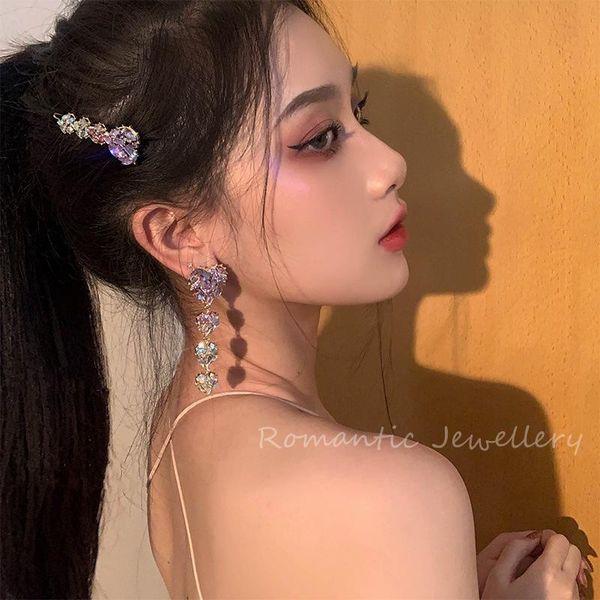 hair clips & barrettes ins girl heart design love rhinestone hairpin fashion temperament side clip personality 2021 accessories, Golden;silver
hair clips & barrettes ins girl heart design love rhinestone hairpin fashion temperament side clip personality 2021 accessories, Golden;silver