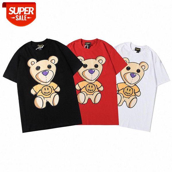 smiley face puppet bear pattern round neck pullover short sleeve batch #wp7n, White;black
smiley face puppet bear pattern round neck pullover short sleeve batch #wp7n, White;black