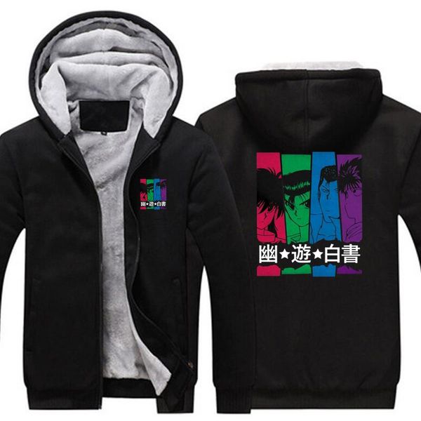 men's jackets yu hakusho hoodies jacket men vintage thick fleece anime manga yusuke urameshi coat sweatshirt oversized clothing euro si, Black;brown
men's jackets yu hakusho hoodies jacket men vintage thick fleece anime manga yusuke urameshi coat sweatshirt oversized clothing euro si, Black;brown