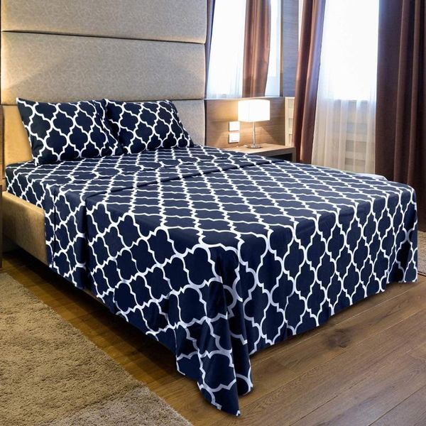 sheets & sets 3/4 pcs fashion bed sheet set soft brushed microfiber fabric comforter bedding fade resistant printed queen king
sheets & sets 3/4 pcs fashion bed sheet set soft brushed microfiber fabric comforter bedding fade resistant printed queen king