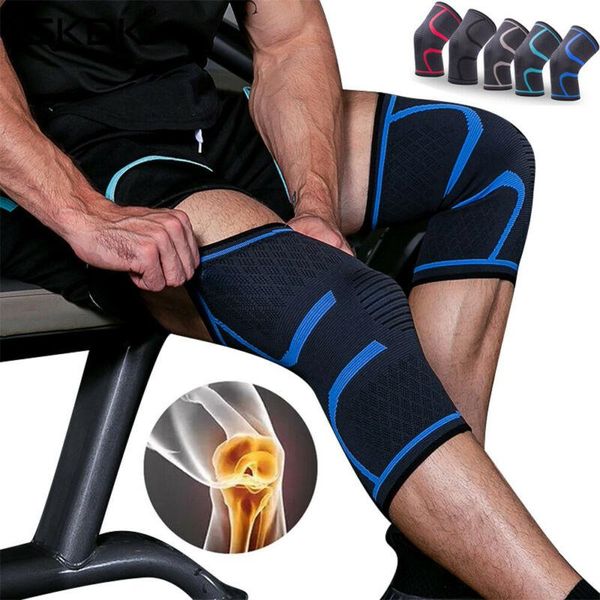 elastic knee pads sports fitness kneepad gym gear patella running basketball volleyball tennis knee brace support 1pc, Black;gray
elastic knee pads sports fitness kneepad gym gear patella running basketball volleyball tennis knee brace support 1pc, Black;gray
