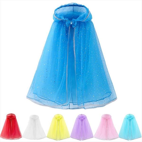 girls hooded tulle cloak kids dress accessories magic hair sleeping beauty belle manteau princess party supplies, Blue;gray
girls hooded tulle cloak kids dress accessories magic hair sleeping beauty belle manteau princess party supplies, Blue;gray