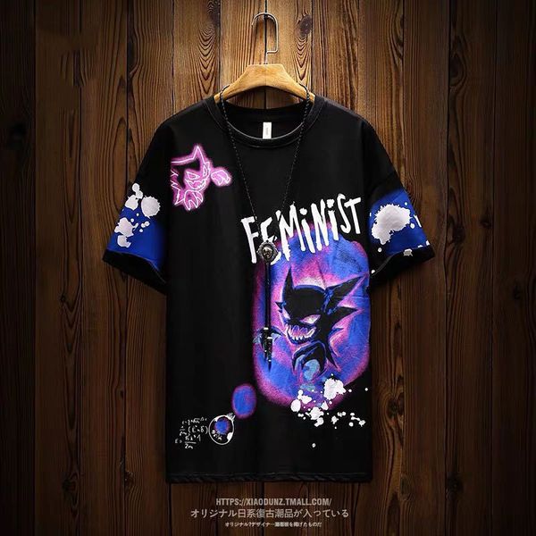 2021 new hip hop diabo streetwear homens casual meia manga camisas preto vero legal t camisa moda japo tshirt masculino xdem, White;black
2021 new hip hop diabo streetwear homens casual meia manga camisas preto vero legal t camisa moda japo tshirt masculino xdem, White;black