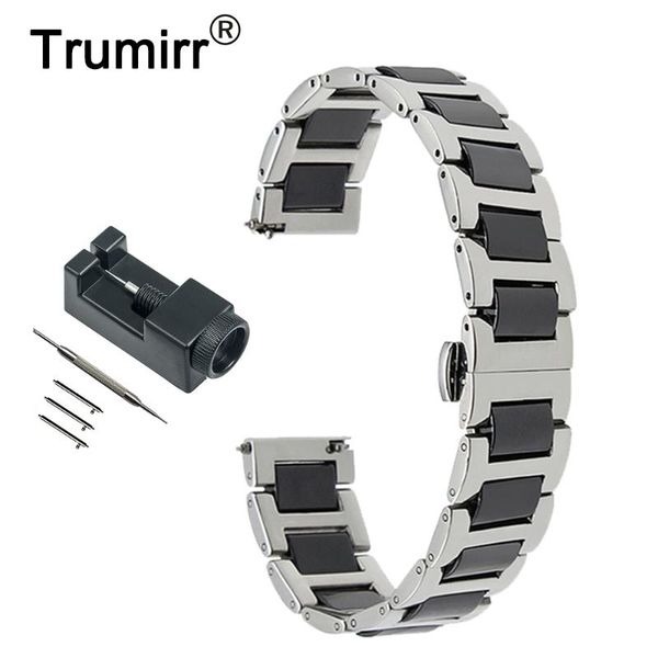 watch bands 20mm ceramic + stainless steel band for samsung gear s2 classic r732 / r735 quick release strap wrist belt bracelet tool, Black;brown
watch bands 20mm ceramic + stainless steel band for samsung gear s2 classic r732 / r735 quick release strap wrist belt bracelet tool, Black;brown