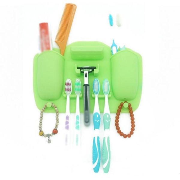 bathroom storage & organization 2 hole silicone toothbrush holder black blue gray green shelves racks wall mounted type wd02
bathroom storage & organization 2 hole silicone toothbrush holder black blue gray green shelves racks wall mounted type wd02