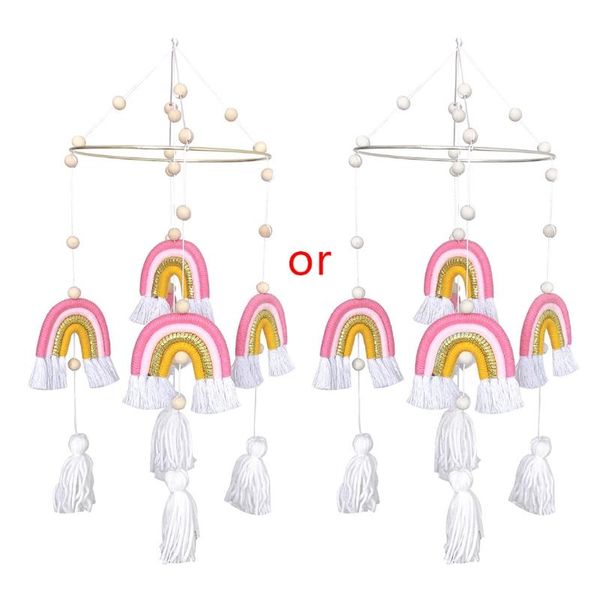 decorative objects & figurines rainbow hanging handmade weaving ornament nordic baby kids room wall decor rattle mobile toys crib toy
decorative objects & figurines rainbow hanging handmade weaving ornament nordic baby kids room wall decor rattle mobile toys crib toy