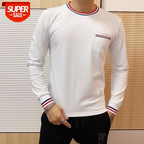 2020 brand men clothing t shirts new fall long sleeve black white clothes plus size homme korean style fashion #nh7b, White;black
2020 brand men clothing t shirts new fall long sleeve black white clothes plus size homme korean style fashion #nh7b, White;black