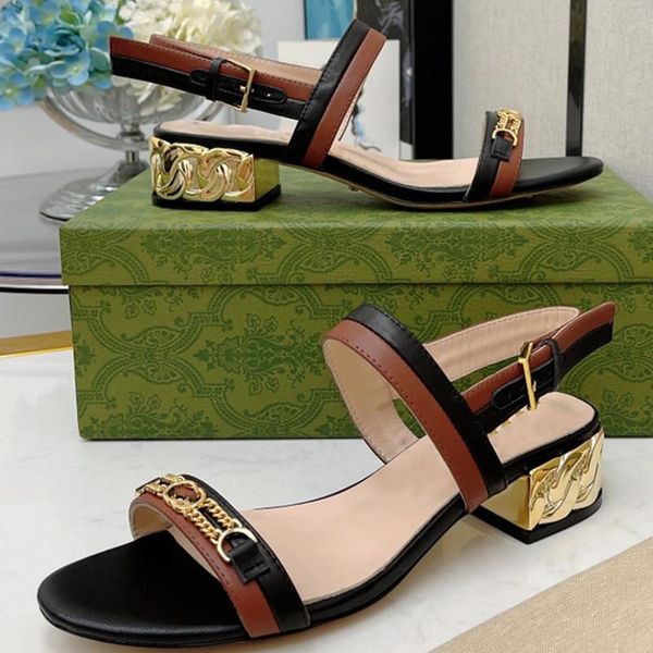sandals 2021 arrival womens high square heel sandal real leather metal mid block ankle strap summer slipper shoes, Black
sandals 2021 arrival womens high square heel sandal real leather metal mid block ankle strap summer slipper shoes, Black