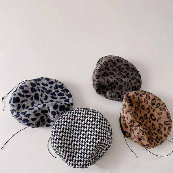 caps & hats 2021 children's beret autumn and winter boys girls painter hat plaid leopard print fashion concave shape 42-54, Yellow
caps & hats 2021 children's beret autumn and winter boys girls painter hat plaid leopard print fashion concave shape 42-54, Yellow