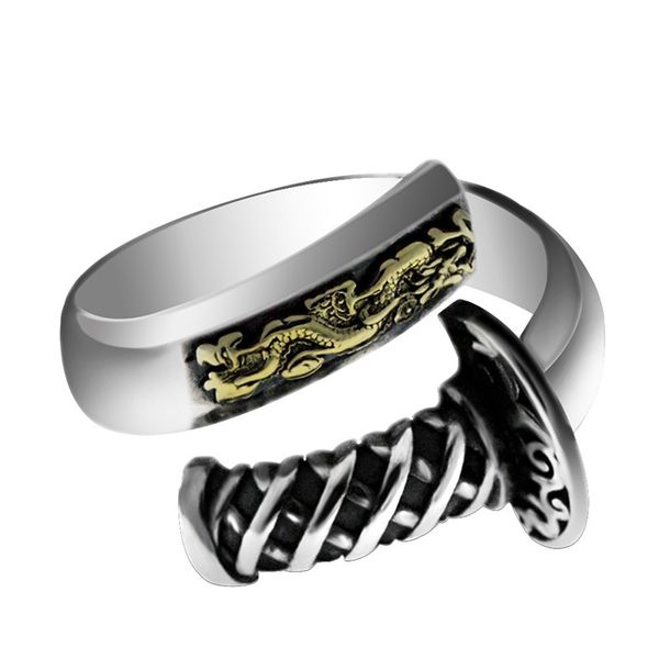 2021 new real s925 pure sier retro japanese samurai creative opening for man fashionable and trendy men's ring 7f3q, Silver
2021 new real s925 pure sier retro japanese samurai creative opening for man fashionable and trendy men's ring 7f3q, Silver