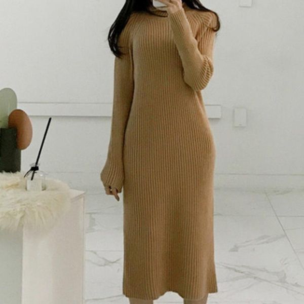 casual dresses wool sweater maxi for women autumn winter korean fashion clothing loose knit vestido de mujer aesthetic y2k, Black;gray
casual dresses wool sweater maxi for women autumn winter korean fashion clothing loose knit vestido de mujer aesthetic y2k, Black;gray