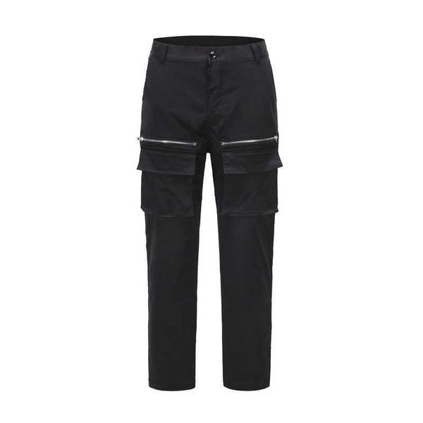 men's jeans high street dark loose functional wind bandage design overalls, Blue
men's jeans high street dark loose functional wind bandage design overalls, Blue