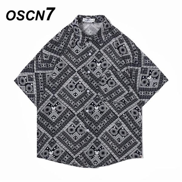 men's casual shirts oscn7 printed short sleeve shirt men street 2021 hawaii beach oversize women fashion harujuku for 003, White;black
men's casual shirts oscn7 printed short sleeve shirt men street 2021 hawaii beach oversize women fashion harujuku for 003, White;black