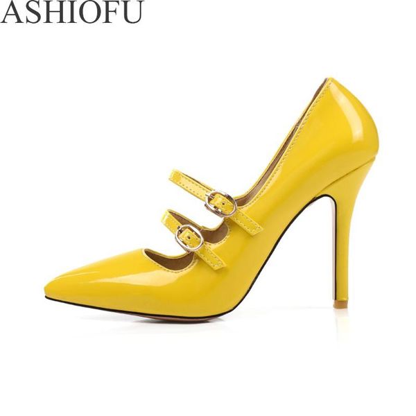 dress shoes ashiofu handmade women pumps buckle mary janes party prom club wedding fashion court 6 colors optional, Black
dress shoes ashiofu handmade women pumps buckle mary janes party prom club wedding fashion court 6 colors optional, Black
