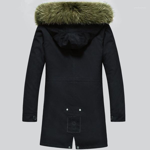 men's leather & faux real coat winter jacket natural raccoon fur parka men hooded warm long jackets plus size 5xl veste lsy020391 my168, Black
men's leather & faux real coat winter jacket natural raccoon fur parka men hooded warm long jackets plus size 5xl veste lsy020391 my168, Black