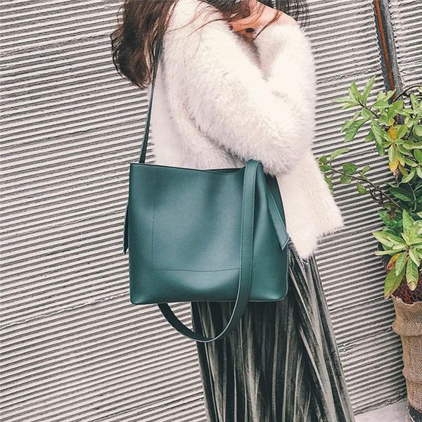 shoulder bags fashion women messenger handbag korean casual solid pu leather diagonal bucket bag simple literary ladies tote
shoulder bags fashion women messenger handbag korean casual solid pu leather diagonal bucket bag simple literary ladies tote