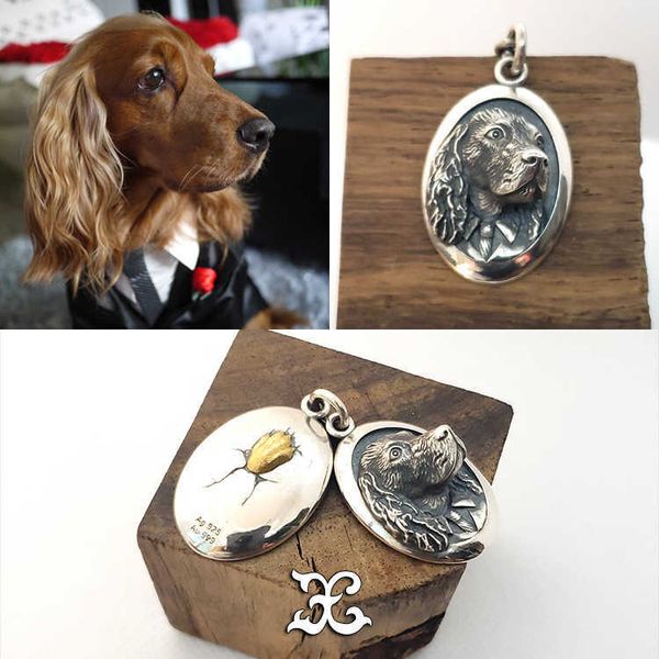 factory dog tag anti lost lettering 925 silver embossed pet souvenir set 24k gold claw pendant can be customized
factory dog tag anti lost lettering 925 silver embossed pet souvenir set 24k gold claw pendant can be customized