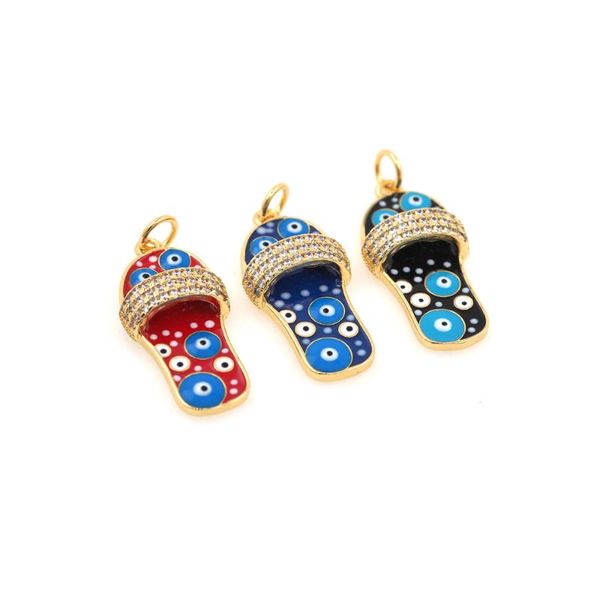 charms cz brass blue evil eye first small jewelry wholesale gold slipper pendant diy making bulk, Bronze;silver
charms cz brass blue evil eye first small jewelry wholesale gold slipper pendant diy making bulk, Bronze;silver